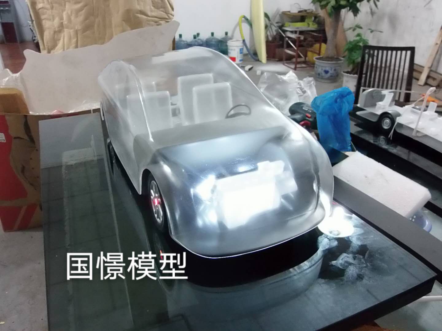 莒县透明车模型